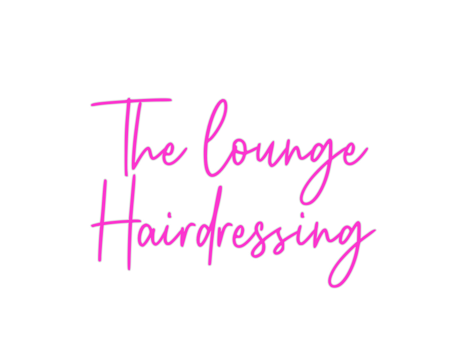 Custom Neon: The lounge
Ha...