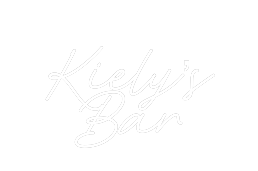 Custom Neon: Kiely’s
Bar