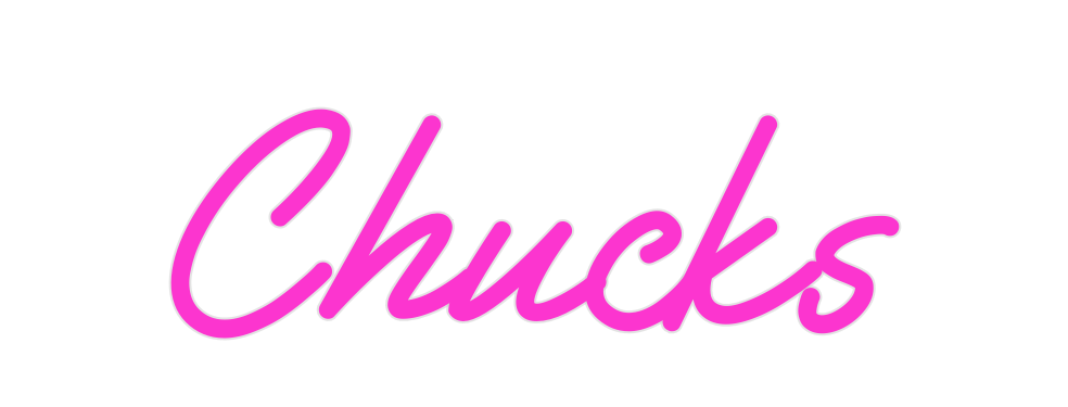 Custom Neon: Chucks