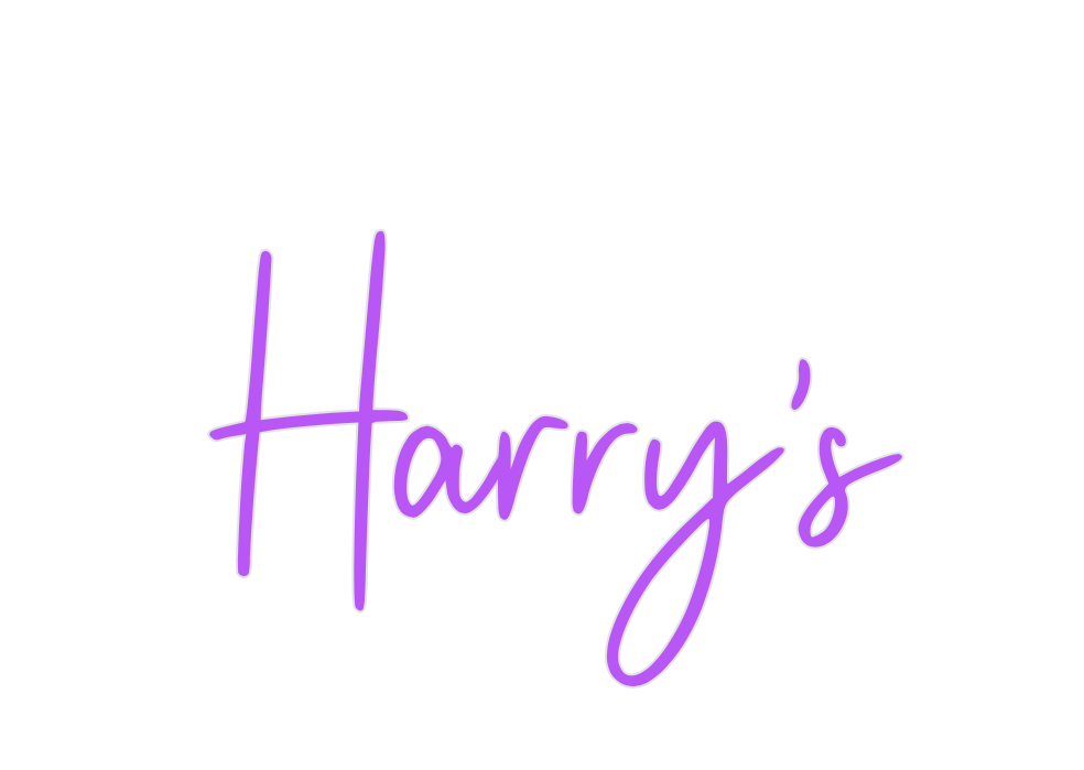 Custom Neon: Harry's