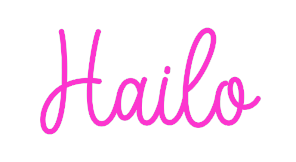 Custom Neon: Hailo