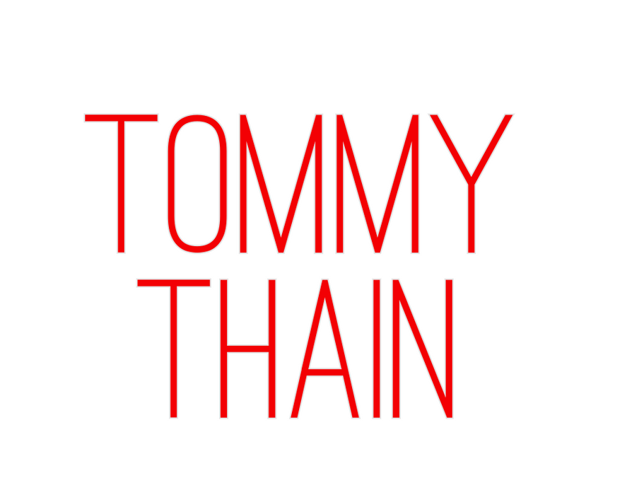 Custom Neon: Tommy 
Thain