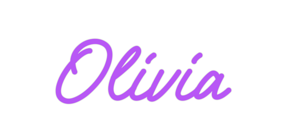 Custom Neon: Olivia