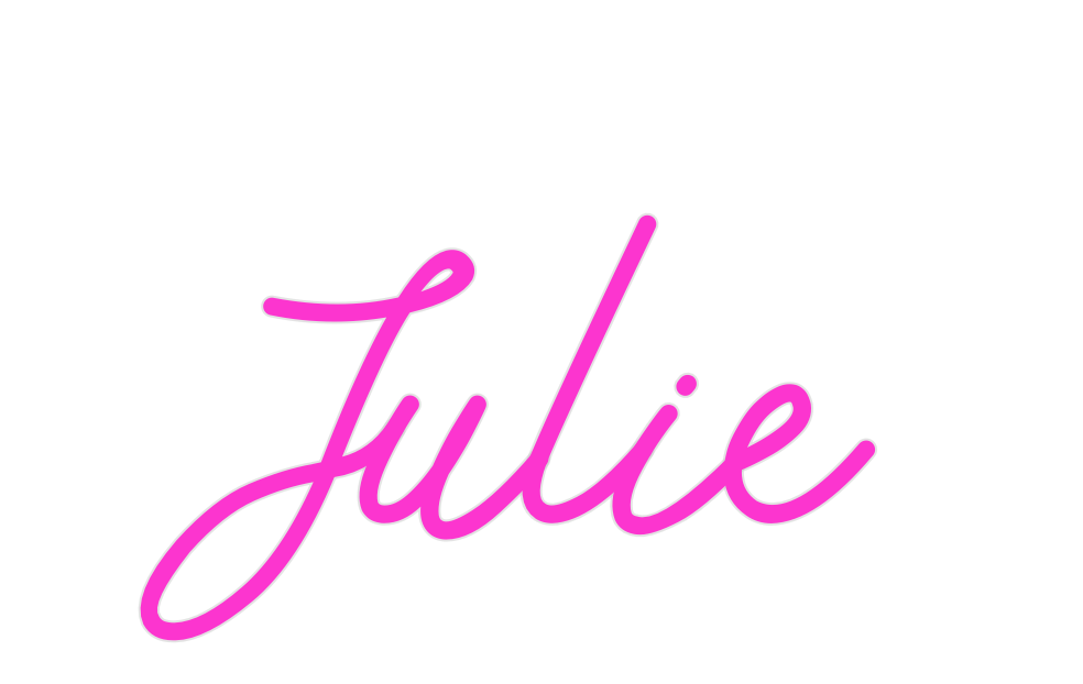 Custom Neon: Julie