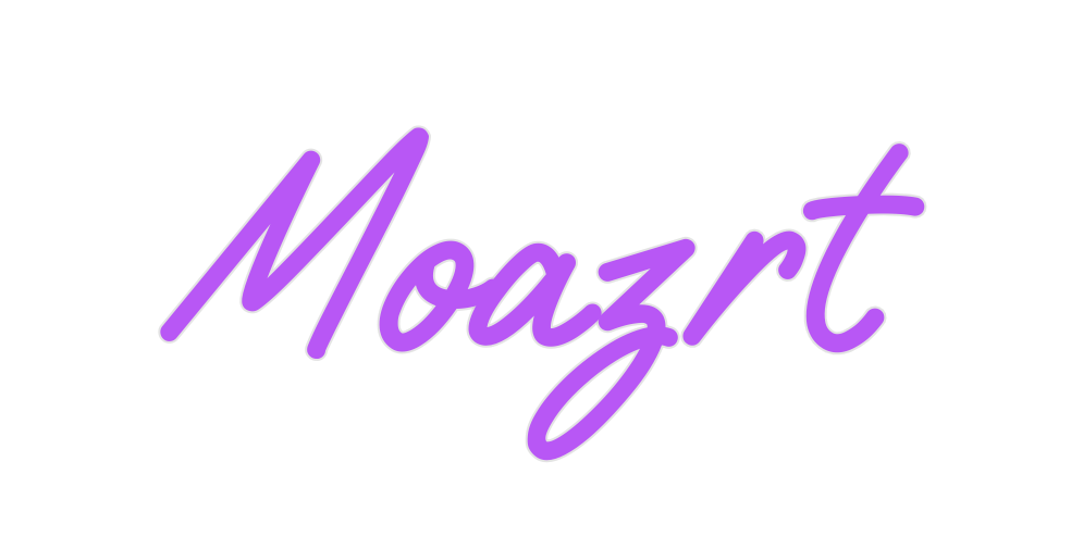 Custom Neon: Moazrt