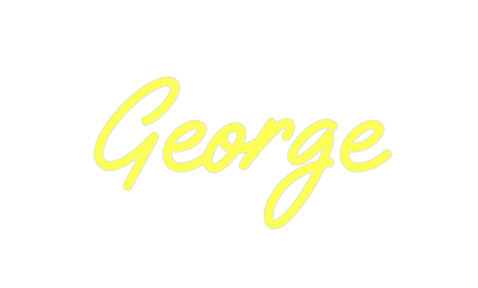 Custom Neon: George