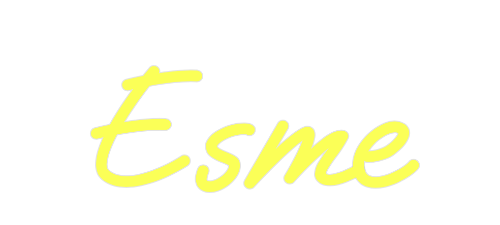 Custom Neon: Esme