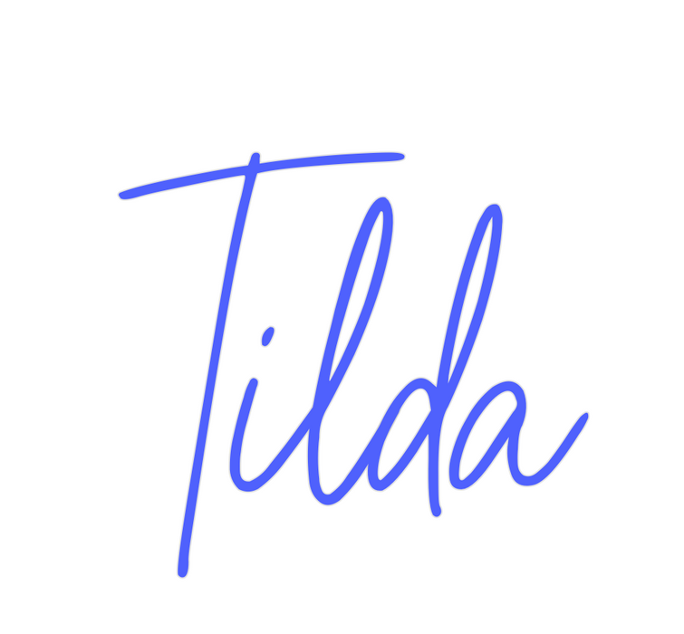 Custom Neon: Tilda