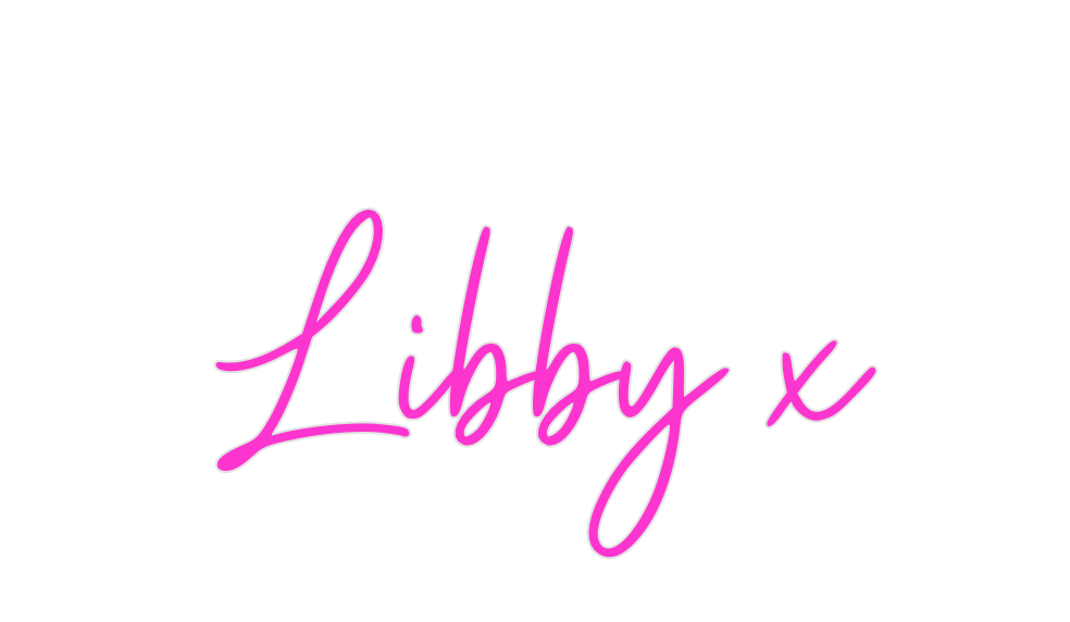 Custom Neon: Libby x