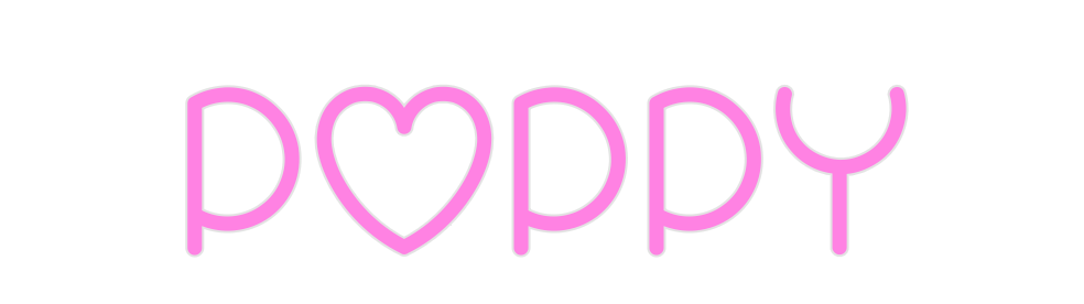 Custom Neon: Poppy