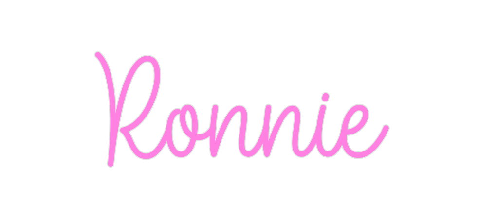 Custom Neon: Ronnie