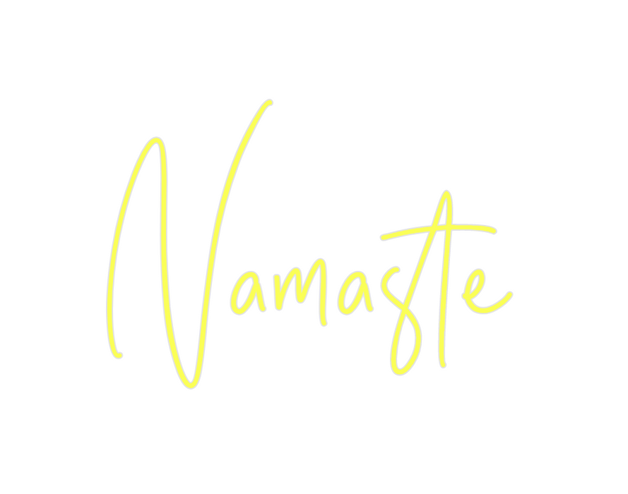 Custom Neon: Namaste
