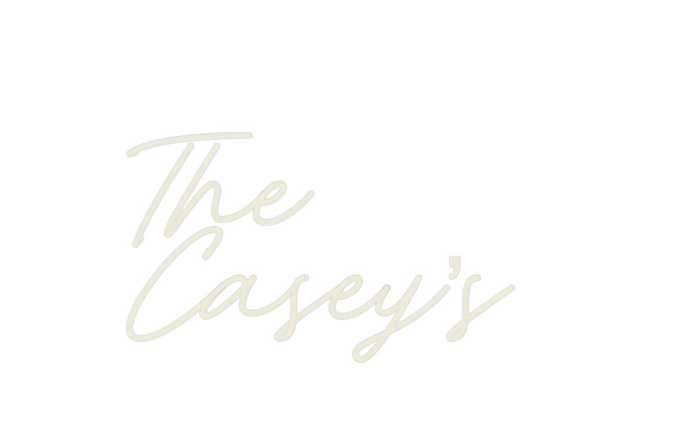 Custom Neon: The 
Casey’s