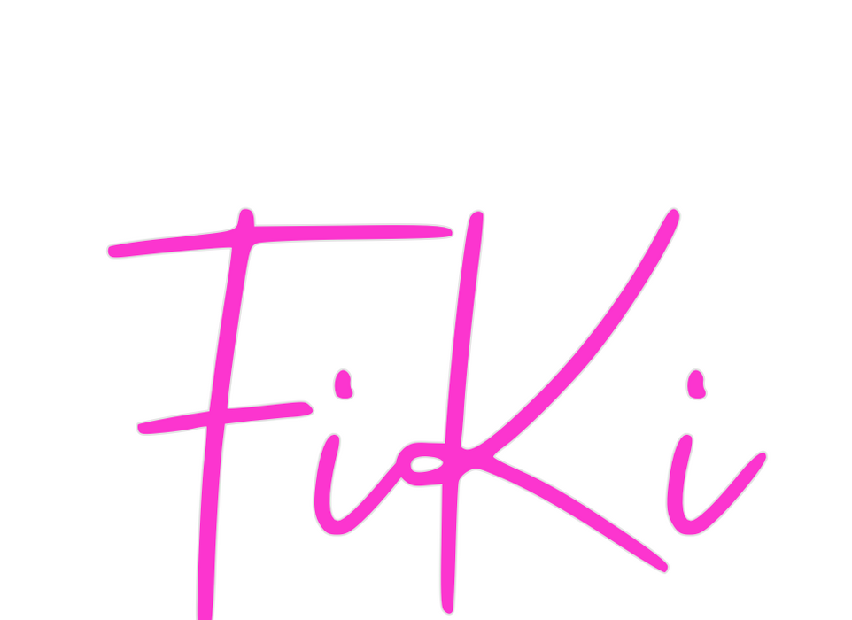 Custom Neon: FiKi