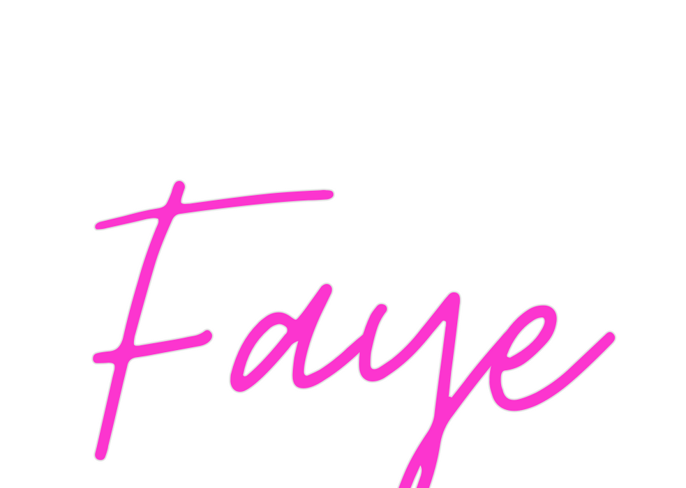 Custom Neon: Faye