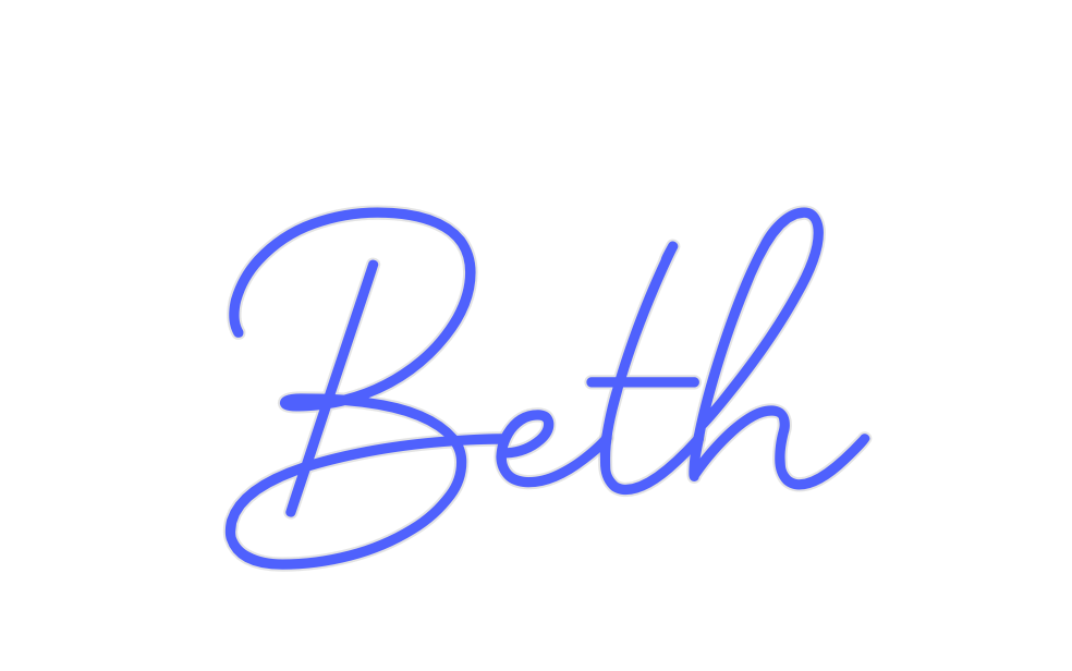 Custom Neon: Beth