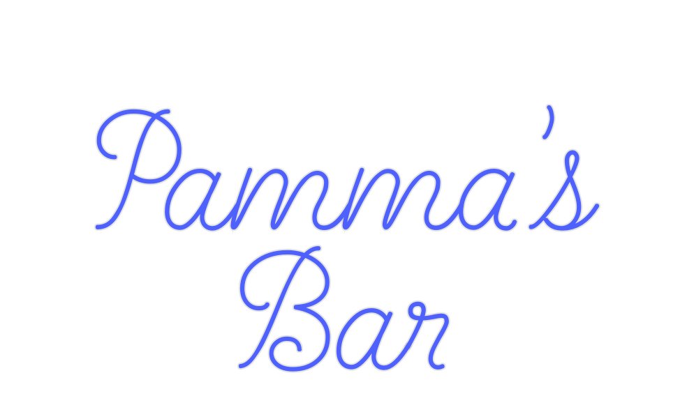 Custom Neon: Pamma’s
Bar
