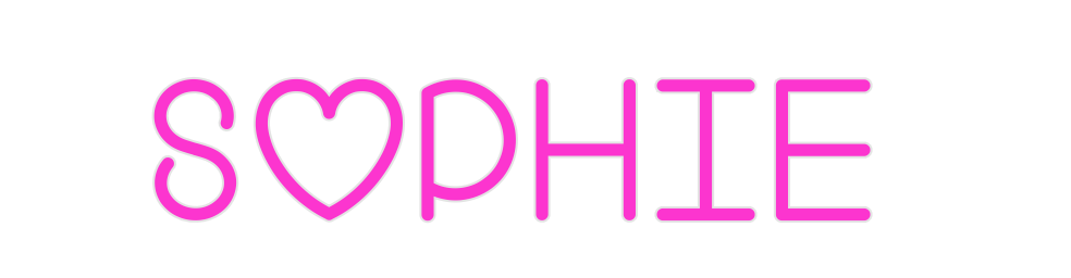 Custom Neon: Sophie