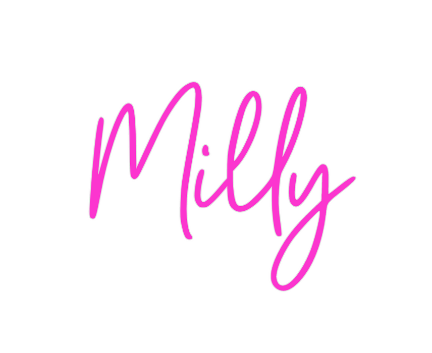 Custom Neon: Milly