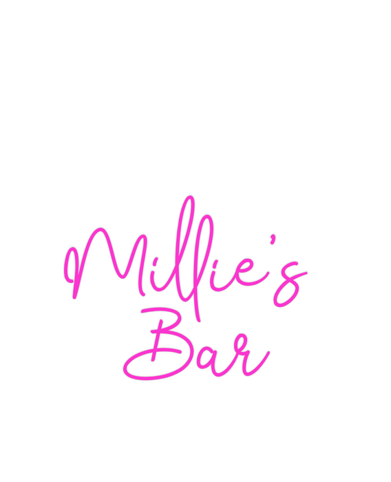 Custom Neon: Millie’s 
Bar