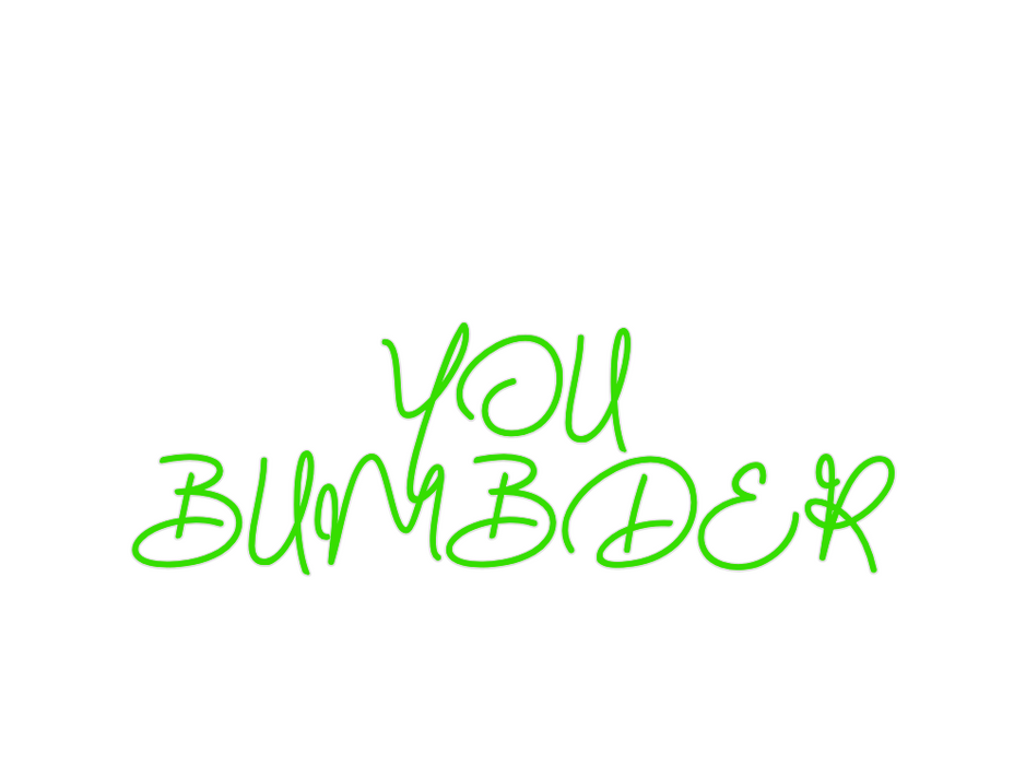 Custom Neon: YOU
BUMBDER