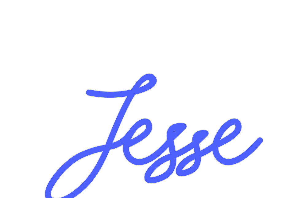 Custom Neon: Jesse