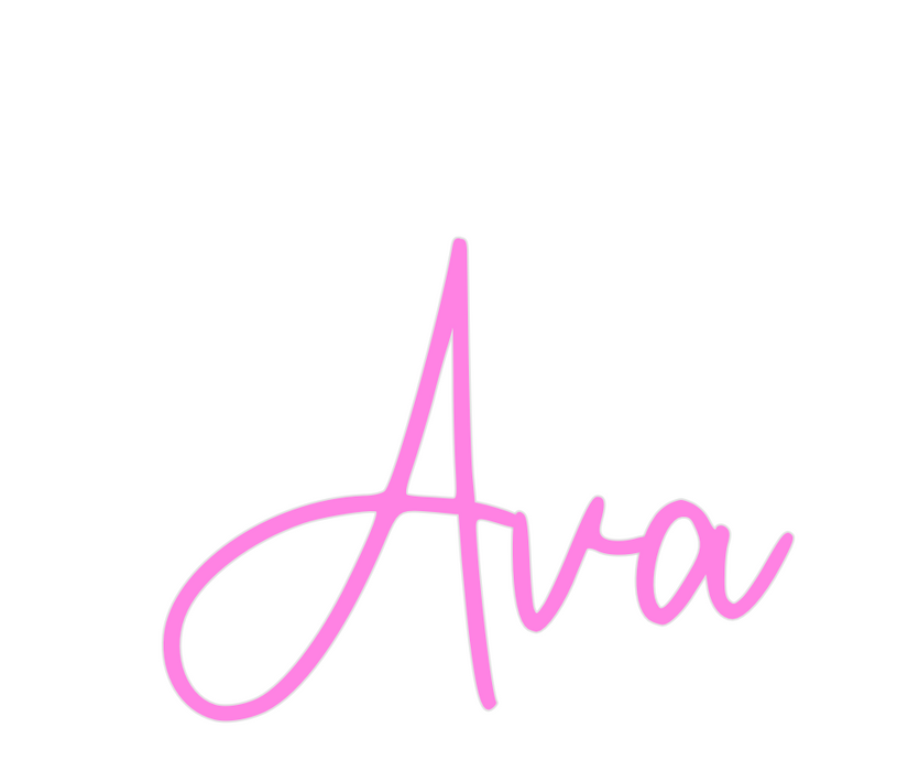 Custom Neon: Ava