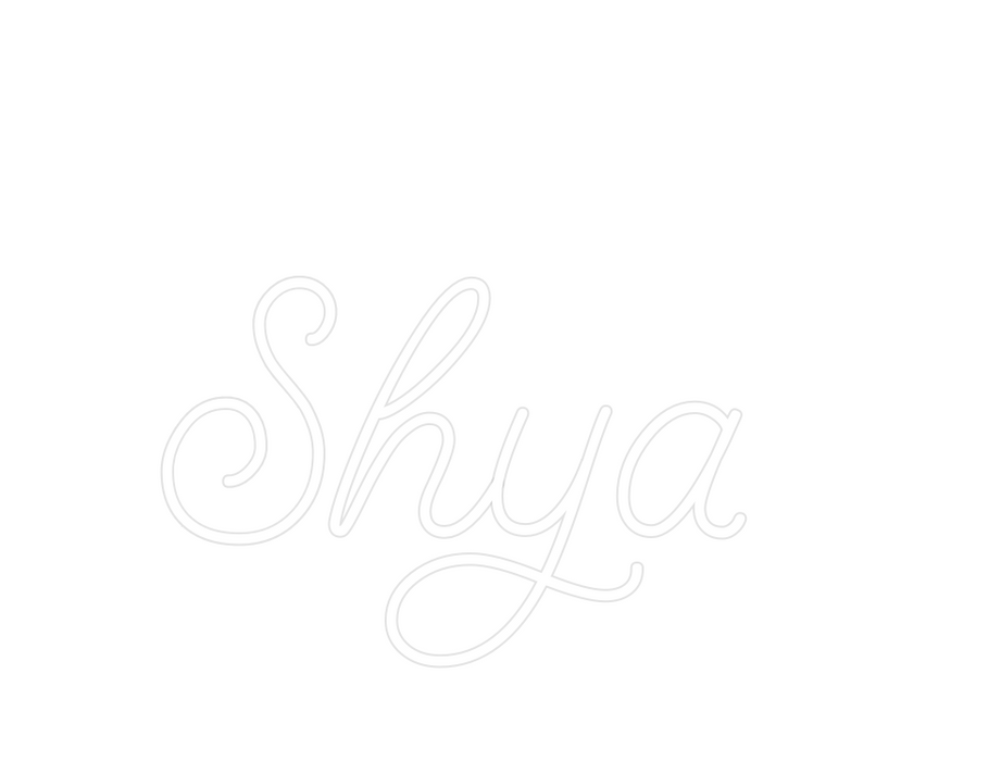 Custom Neon: Shya
