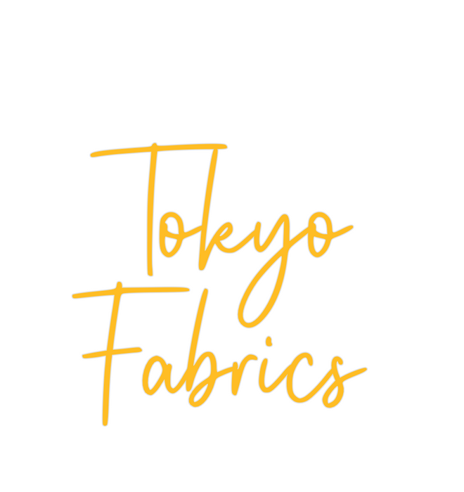 Custom Neon: Tokyo 
Fabrics