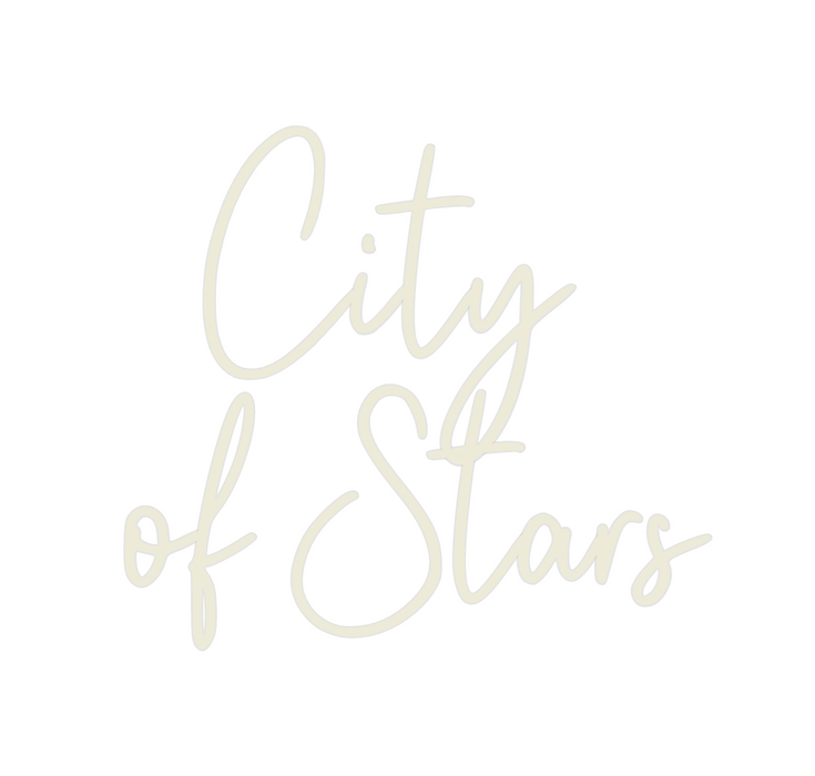 Custom Neon: City 
of Stars
