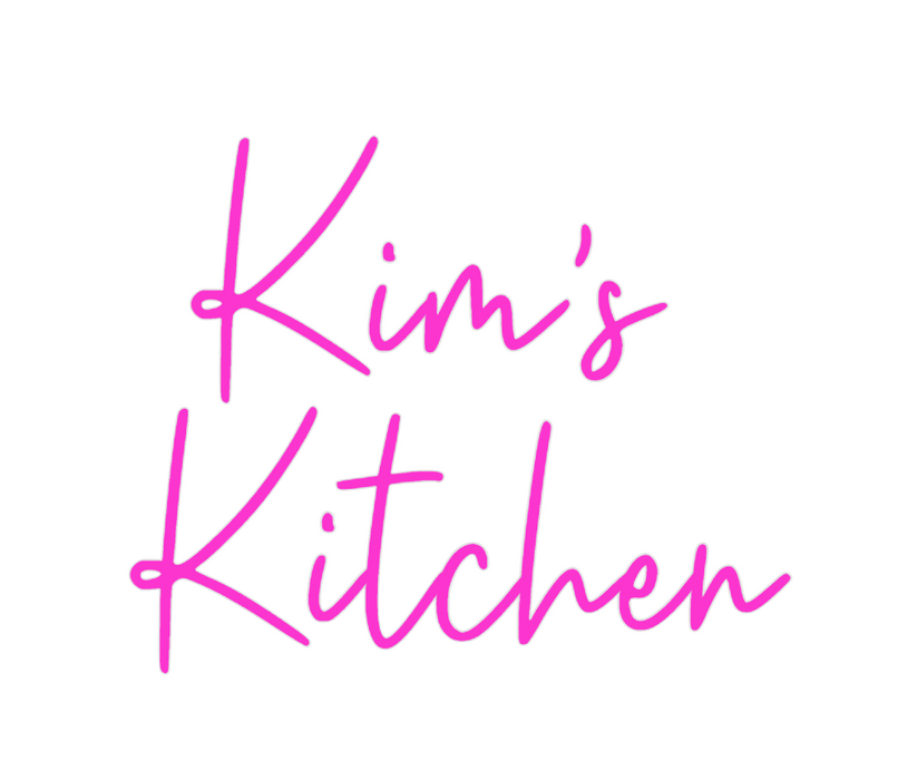 Custom Neon: Kim's 
Kitchen