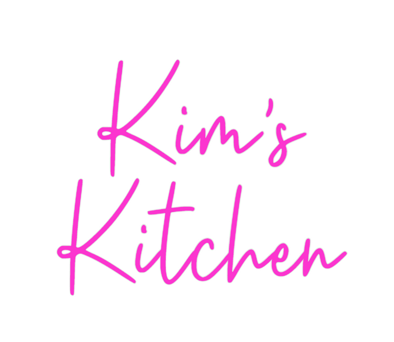Custom Neon: Kim's
Kitchen