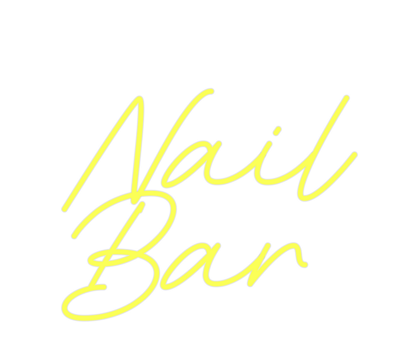 Custom Neon: Nail
Bar