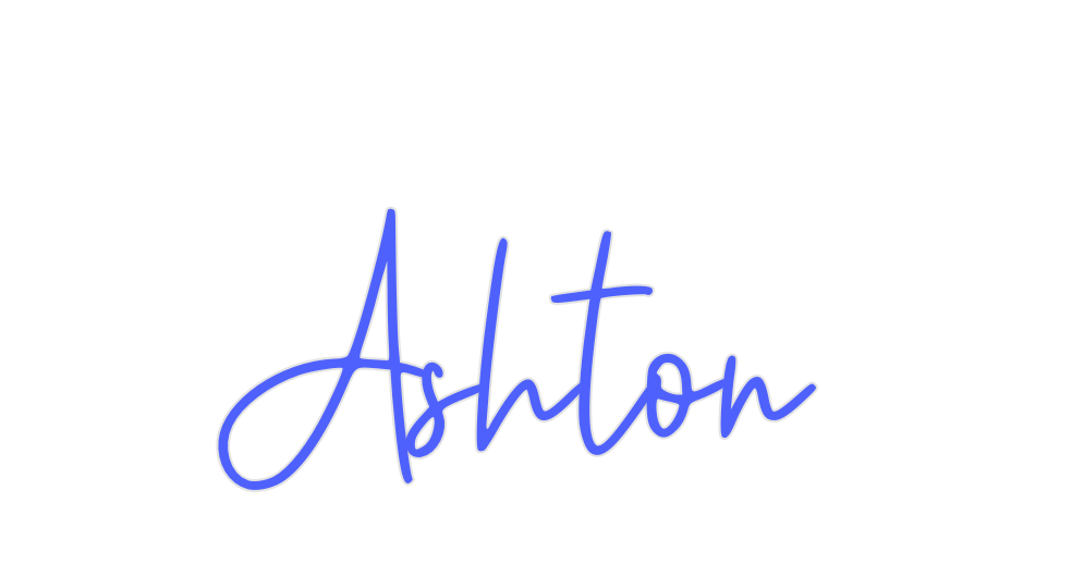 Custom Neon: Ashton