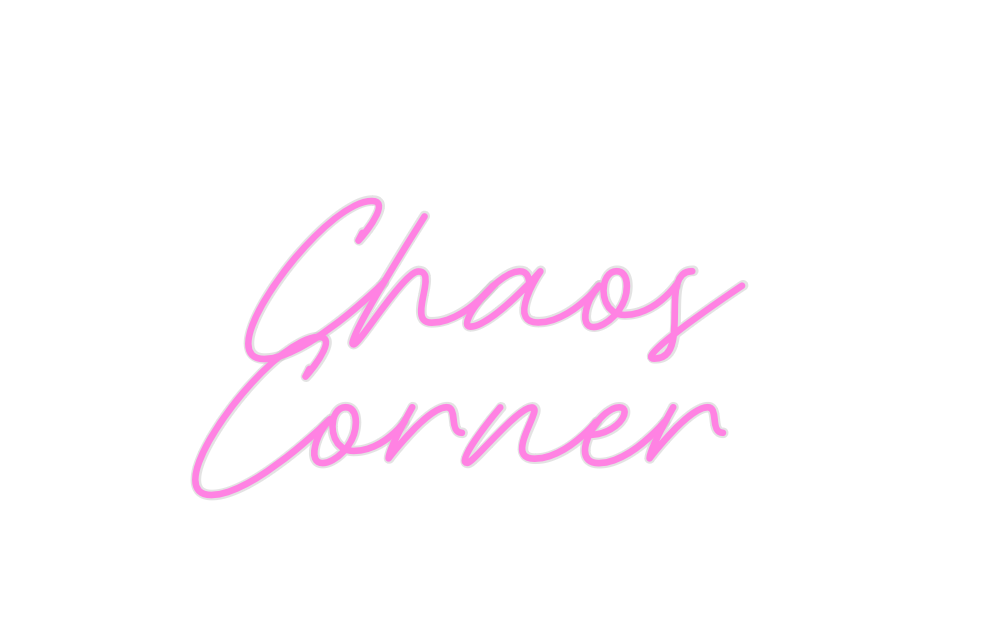 Custom Neon: Chaos
Corner