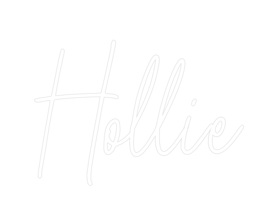 Custom Neon: Hollie