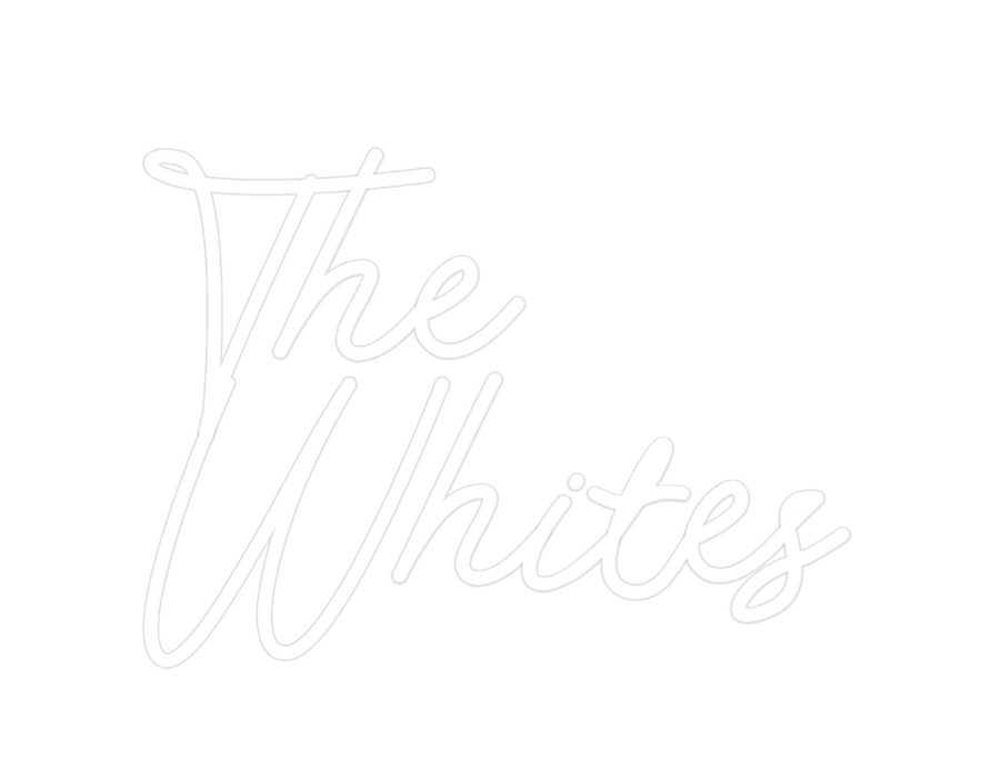 Custom Neon: The 
Whites