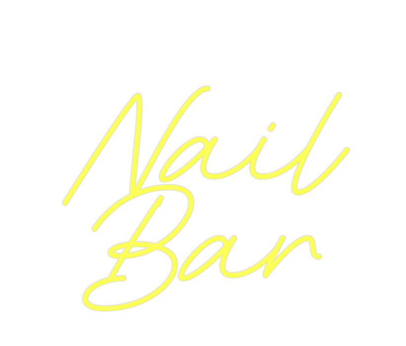 Custom Neon: Nail
Bar