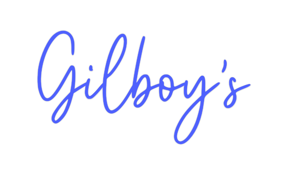 Custom Neon: Gilboy's
