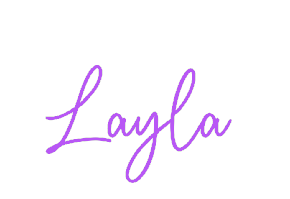 Custom Neon: Layla