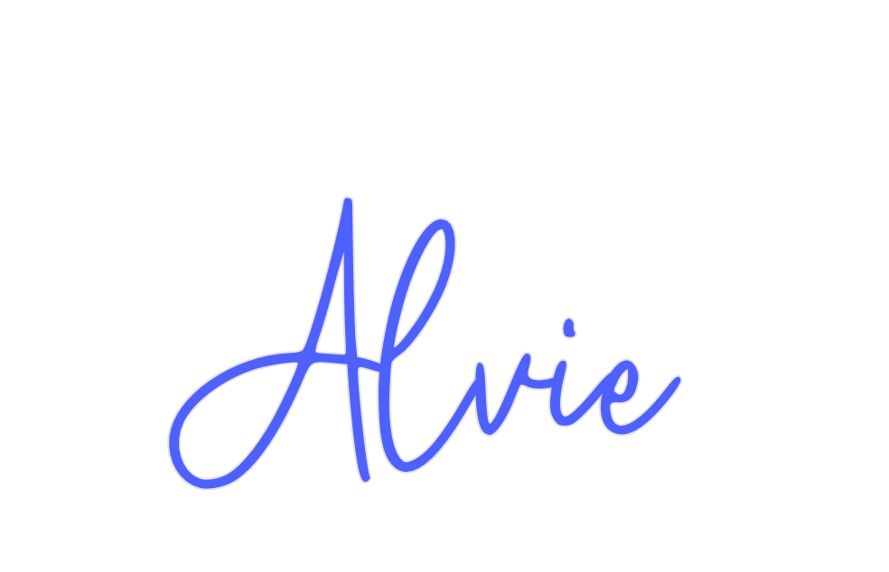Custom Neon: Alvie