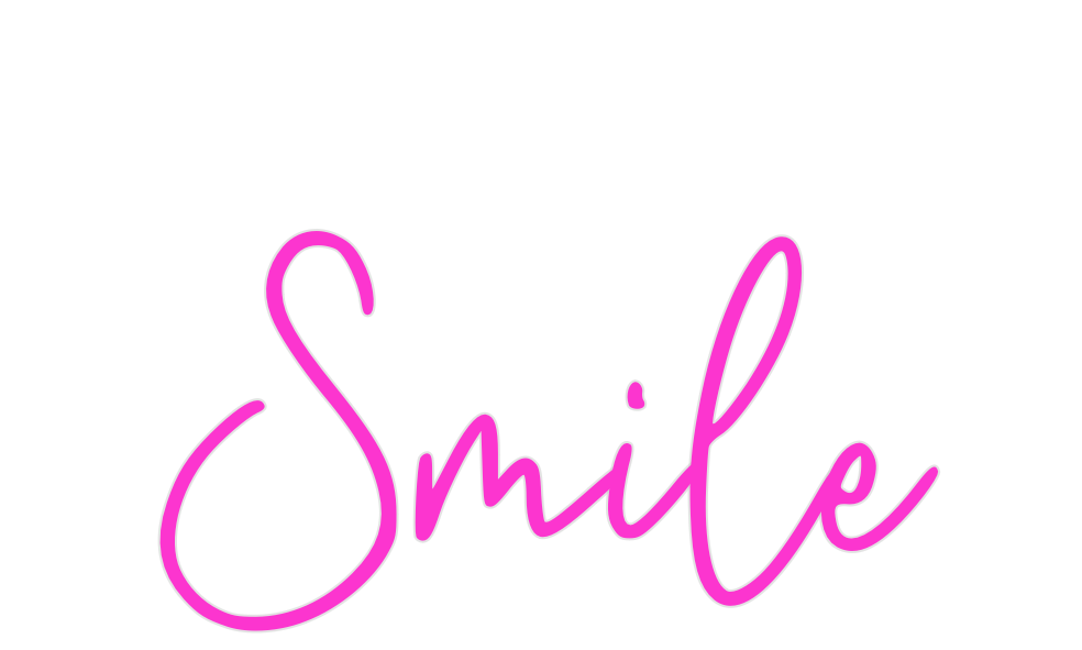 Custom Neon: Smile