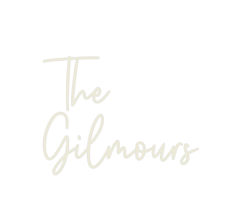 Custom Neon: The
Gilmours