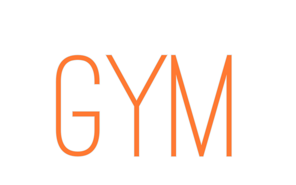 Custom Neon: Gym