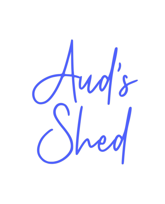 Custom Neon: Aud's
Shed