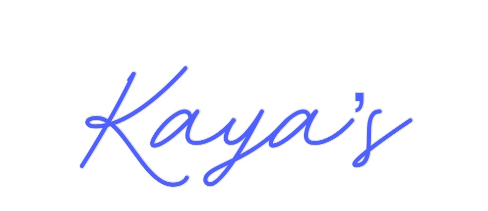 Custom Neon: Kaya’s
