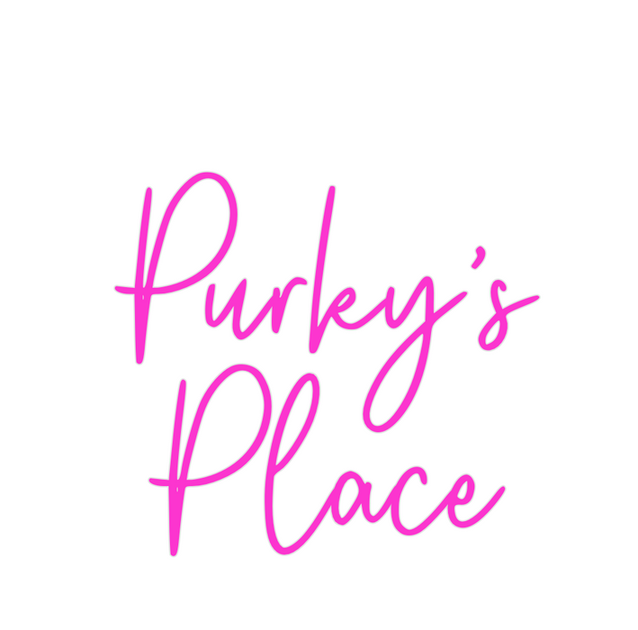 Custom Neon: Purky’s
Place
