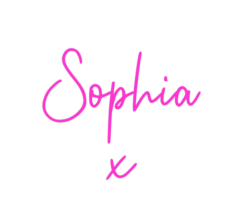 Custom Neon: Sophia
x