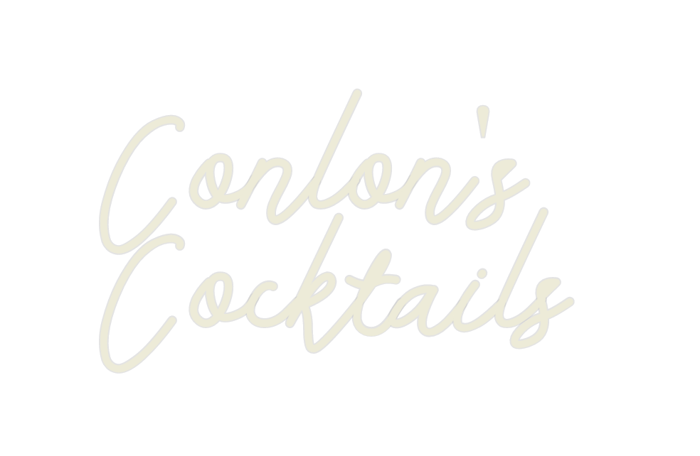 Custom Neon: Conlon's
Cock...