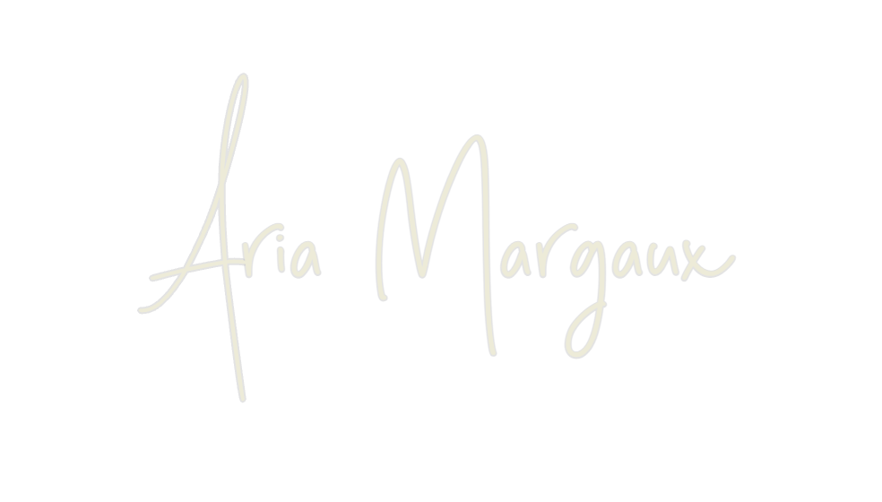 Custom Neon: Aria Margaux